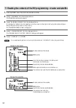 Предварительный просмотр 43 страницы Sharp UP-3515 Instruction Manual