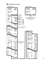 Предварительный просмотр 75 страницы Sharp UP-600 Instruction Manual