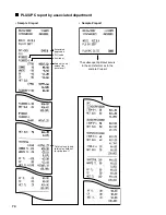 Предварительный просмотр 76 страницы Sharp UP-600 Instruction Manual