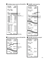 Предварительный просмотр 77 страницы Sharp UP-600 Instruction Manual