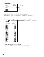 Preview for 30 page of Sharp UP-820F Reports Manual