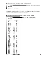 Preview for 31 page of Sharp UP-820F Reports Manual