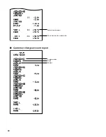 Preview for 42 page of Sharp UP-820F Reports Manual