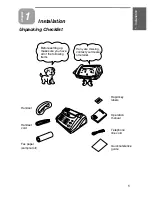 Preview for 9 page of Sharp UX-108 Operation Manual