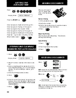 Preview for 96 page of Sharp UX-108 Operation Manual