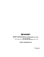 Preview for 52 page of Sharp UX-144 Operation Manual