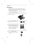 Предварительный просмотр 77 страницы Sharp UX-238 Operation Manual