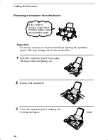 Preview for 36 page of Sharp UX-310 Operation Manual