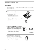 Preview for 46 page of Sharp UX-310 Operation Manual