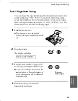 Preview for 71 page of Sharp UX-310 Operation Manual