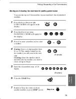 Preview for 77 page of Sharp UX-310 Operation Manual