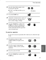 Preview for 79 page of Sharp UX-310 Operation Manual