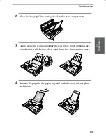 Preview for 95 page of Sharp UX-310 Operation Manual