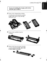 Preview for 19 page of Sharp UX 355L - B/W Thermal Transfer Operation Manual