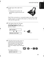 Preview for 25 page of Sharp UX 355L - B/W Thermal Transfer Operation Manual