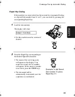 Preview for 67 page of Sharp UX 355L - B/W Thermal Transfer Operation Manual