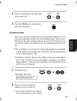 Preview for 81 page of Sharp UX 355L - B/W Thermal Transfer Operation Manual