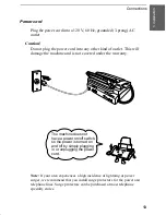 Предварительный просмотр 15 страницы Sharp UX 460 - B/W Thermal Transfer Operation Manual