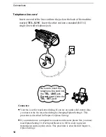 Предварительный просмотр 16 страницы Sharp UX 460 - B/W Thermal Transfer Operation Manual