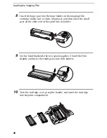 Предварительный просмотр 22 страницы Sharp UX 460 - B/W Thermal Transfer Operation Manual