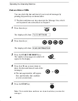 Предварительный просмотр 42 страницы Sharp UX 460 - B/W Thermal Transfer Operation Manual