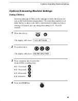 Предварительный просмотр 43 страницы Sharp UX 460 - B/W Thermal Transfer Operation Manual