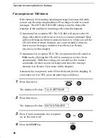 Предварительный просмотр 44 страницы Sharp UX 460 - B/W Thermal Transfer Operation Manual