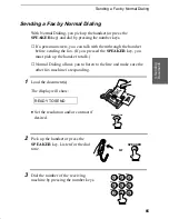 Предварительный просмотр 67 страницы Sharp UX 460 - B/W Thermal Transfer Operation Manual