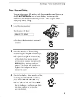 Предварительный просмотр 75 страницы Sharp UX 460 - B/W Thermal Transfer Operation Manual