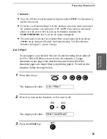 Предварительный просмотр 81 страницы Sharp UX 460 - B/W Thermal Transfer Operation Manual