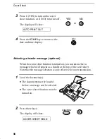 Предварительный просмотр 100 страницы Sharp UX 460 - B/W Thermal Transfer Operation Manual