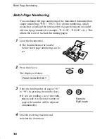 Предварительный просмотр 102 страницы Sharp UX 460 - B/W Thermal Transfer Operation Manual