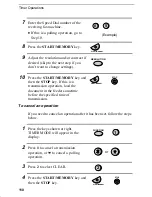 Предварительный просмотр 112 страницы Sharp UX 460 - B/W Thermal Transfer Operation Manual