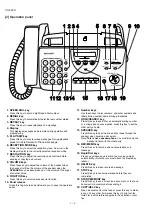 Предварительный просмотр 5 страницы Sharp UX-460 Service Manual