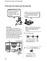 Preview for 22 page of Sharp UX-465L Operation Manual