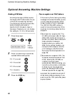 Preview for 44 page of Sharp UX-465L Operation Manual