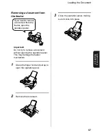 Preview for 59 page of Sharp UX-465L Operation Manual