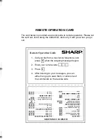 Preview for 134 page of Sharp UX-465L Operation Manual