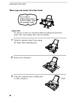 Preview for 66 page of Sharp UX-470 Operation Manual