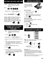 Preview for 145 page of Sharp UX-470 Operation Manual