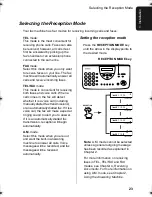 Preview for 25 page of Sharp UX-485 Operation Manual