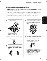 Preview for 49 page of Sharp UX-485 Operation Manual