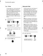 Preview for 64 page of Sharp UX-485 Operation Manual