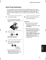 Preview for 75 page of Sharp UX-485 Operation Manual