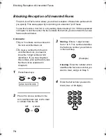 Preview for 76 page of Sharp UX-485 Operation Manual