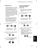 Preview for 81 page of Sharp UX-485 Operation Manual