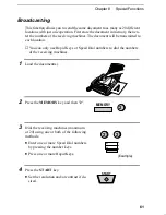 Предварительный просмотр 71 страницы Sharp UX 510 - B/W Thermal Transfer Operation Manual