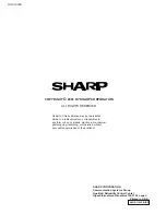 Preview for 128 page of Sharp UX-A1000 Service Manual