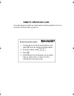 Preview for 97 page of Sharp UX-A450 Operation Manual