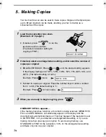 Предварительный просмотр 72 страницы Sharp UX-A460 Operation Manual